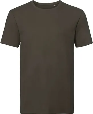 Productafbeelding van Russell Herren T-shirt, korte mouwen, model BC4713 (XL) (Olijfgroen)