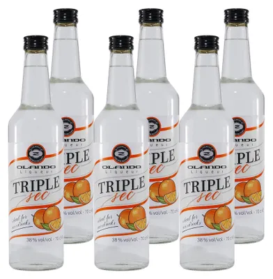 Produktbild von Olando Triple Sec Likör (6 x 0,7L)