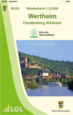 Obrázek produktu pro Wanderkarte 1:25 000 Wertheim