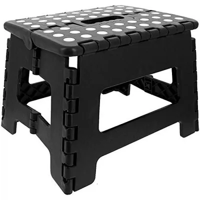 Image de Pouf pliable en plastique - Disponible en plusieurs couleurs - Portable