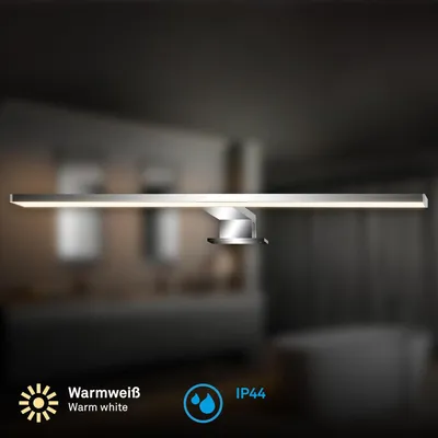 Immagine prodotto di Lampada da specchio a LED Lampada da bagno Protezione dagli spruzzi d'acqua Fissabile al bagno