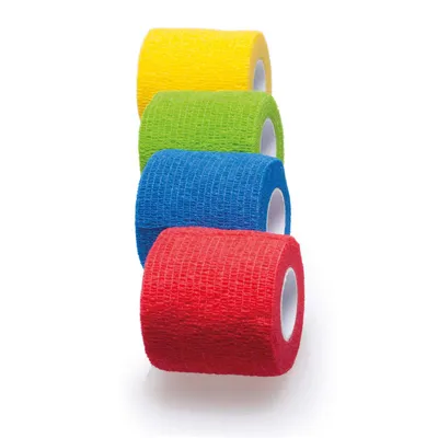 Produktbild von 4er Set Selbsthaftende Bandage | Elastische Haftbandagen Fixierverband | Flexible Bandage Selbsthaftend