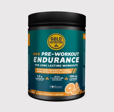 Produktbild von Gold Nahrungsergänzungsmittel vor dem Training Ausdauer