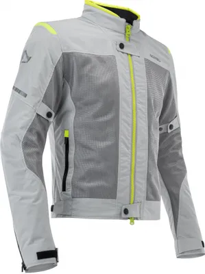 Produktbild von Acerbis Ramsey Vented Damen Motorrad Textiljacke, grau/gelb, XL
