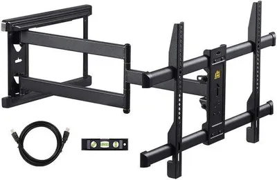Immagine prodotto di Supporto da parete per TV con braccio da 765 mm per televisori da 32-75 pollici fino a 45 kg, inclinabile e girevole, VESA max. 600x400 mm