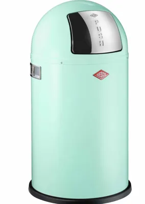 Produktbild von WESCO Abfallsammler PUSHBOY JUNIOR 175531-51 in MINT mit 22 Liter Volumen / Abfalleimer / Mülleimer