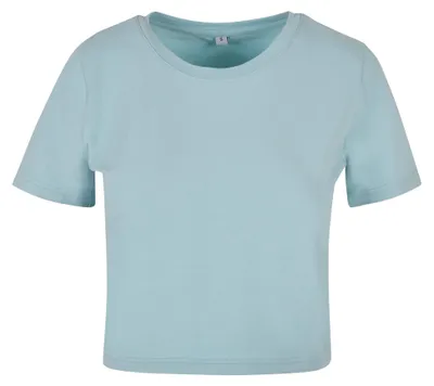 Immagine prodotto di Costruisci il tuo marchio - T-shirt da donna, taglio corto, modello TN3072 (3XL) (Blu-verde)