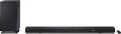 Image de Sharp HT-SBW55121(BK) Q 5.1.2 Dolby Atmos/ DTS:X Soundbar avec subwoofer sans fil, Noir | Sharp