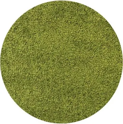 Obrázek produktu pro 200x200 (průměr) kruh Kusový koberec Life Shaggy 1500 green kruh