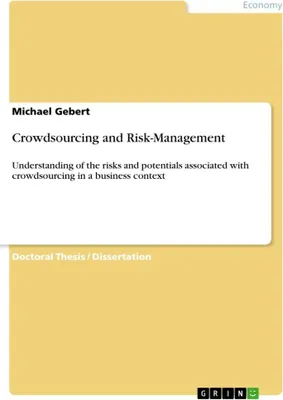 Produktbild von Crowdsourcing and Risk-Management