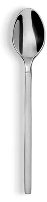Produktbild von Mokkalöffel aus Edelstahl, 10,5 cm lang, mit poliertem und mattiertem Griff