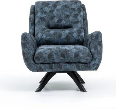 Produktbild von Wohnzimmer Luxus Sessel grau Club Lounge Modern Designer Möbel Einrichtung