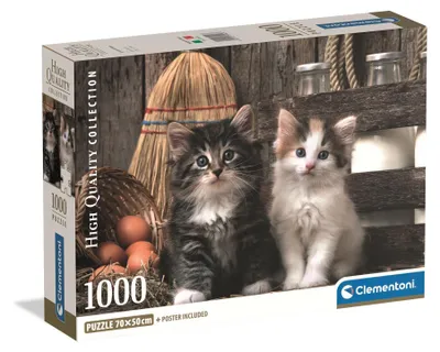 Zdjęcie produktu dla Clementoni High Quality Collection 39943, 1000 szt., Animals, 18 lat(a)