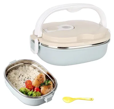 Zdjęcie produktu dla Omgoods - Izolowany lunchbox ze stali nierdzewnej, idealny dla studentów i pracowników