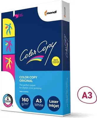 Obrázek produktu pro Kancelářský papír Color Copy A3 - 160 g/m2, CIE 161, 250 listů
