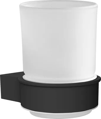 Immagine prodotto di LOFT-GAME porta bicchiere con bicchiere nero metallo sospeso