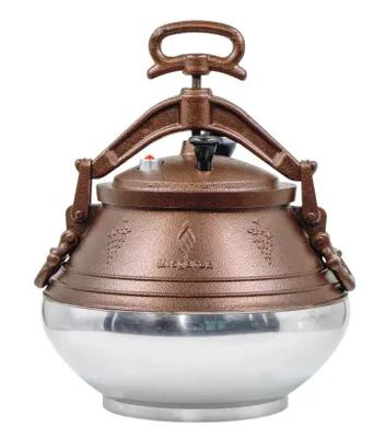 Produktbild von Afghanischer Topf, Kazan, Kessel Misgaran Messi MAX, 12 L, zweifarbig, Spitzenklasse