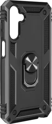 Produktbild von Avizar, Hybrid Schutzhülle für Samsung Galaxy A15 5G, Ring-Halterung, Schwarz