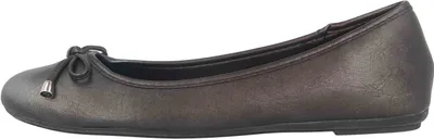 Produktbild von Fitters Footwear Yvi Ballerinas in Übergrößen Grau 2BB0880205 Pewter Brush große Damenschuhe