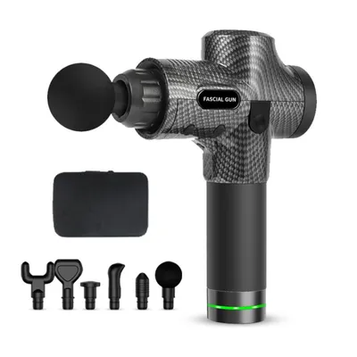 Produktbild von Tekoo Massagepistole Massagegerät, 30 Stufen 6 Aufsätze, LCD Touch Display