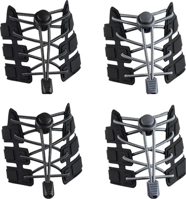 Produktbild von flintronic Elastische Schnürsenkel, mit Schnellverschluss, Einstellbare mit Strong-Verschluss für Erwachsene und Kinder, Herren, Damen
