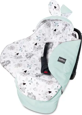 Produktbild von Einschlagdecke für Babyschalen animaland