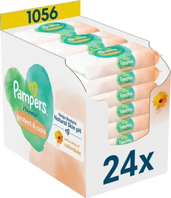 Produktbild von Pampers® Feuchttücher protect & care Harmonie™, 1.056 St.