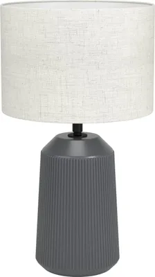 Immagine prodotto di Lampada da tavolo Eglo 900824 CAPALBIO E27 40 W grigio