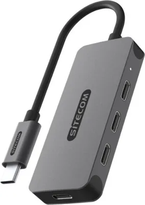 Image de Sitecom Hub d'alimentation USB-C vers 4x USB-C 10 Gbit/s