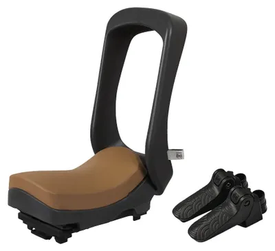 Produktbild von Urban Iki Junior MIK HD Kindersitz 5-10 Jahre max 27kg Fussstützen schwarz braun