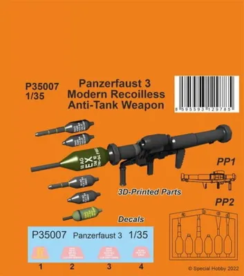 Productafbeelding van Panzerfaust 3 - Modern antitankwapen zonder terugslag / 1:35