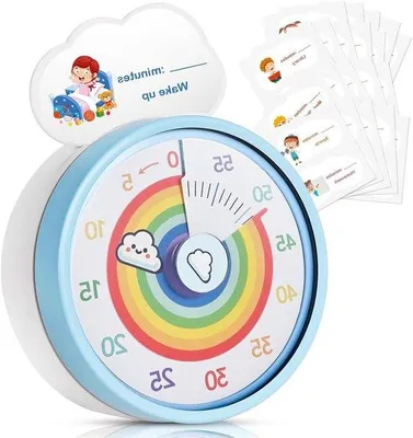 Produktbild von Farbiger Timer 60 Min. für Küche & Büro