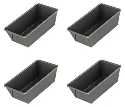 Image de Lot de 4 mini moules à cakes 15 cm Zenker Special Mini