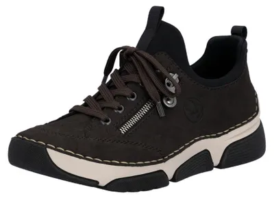 Produktbild von Rieker  Damenschuhe Halbschuhe Slipper Schnürer Braun Freizeit