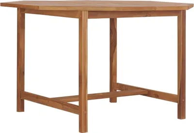 Produktbild von Garten-Esstisch 110x110x75 cm Massivholz Teak