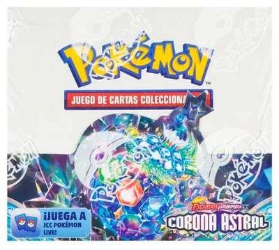 Obrázek produktu pro Pokémon Trading Card Game Scarlet & Violet – Stellar Crown sběratelské karty, 36 kusů, vícebarevné, pro děti, vícebarevné, jedna velikost