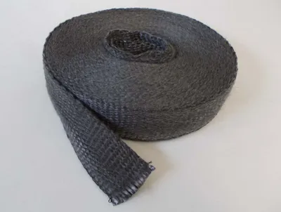 Produktbild von Schwarze Flachdichtung 50x2mm Dichtschnur | 1,5 Meter