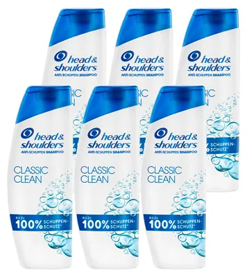 Produktbild Head und Shoulders Anti Schuppen Shampoo Classic Clean 500ml  6er Pack