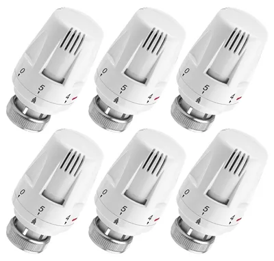 Immagine prodotto di Solidchoice - Termostato per radiatore, confezione da 6 pezzi - Regolatore di temperatura M30 x 1.5