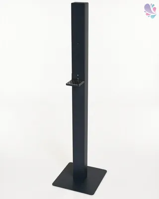 Immagine prodotto di Piantana in acciaio inox (SENZA SPENDER & INFOTAFEL) in vari colori. Colori : Colore - Antracite Colore: Antracite