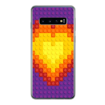 Produktbild von MuchoWow® Handyhülle Schutzhülle Hülle für Samsung Galaxy S10 Muster - Herz Silikon Softcase Handy Hülle - Handytasche