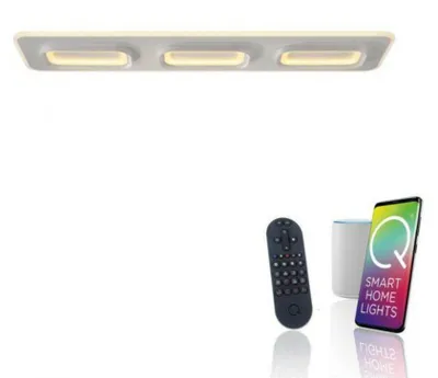 Immagine prodotto di Lampada a sospensione a LED PAUL NEUHAUS Q-KALINA, bianca, dimmerabile, compatibile con la domotica tramite app ZigBee, RGB/2700-5000K, cod. art. 6505-16