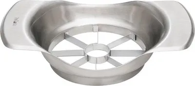 Image de Coupe-pommes gris en acier inoxydable, 24 cm