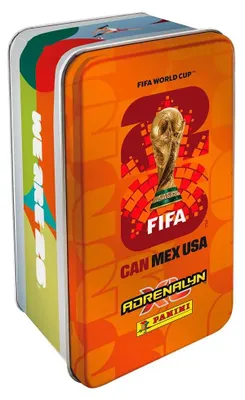 Produktbild von Panini World Cup Mega Tin Kartenspiel Grün  Kinder Grün One Size