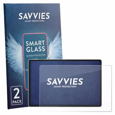 Produktbild von 2x Savvies Schutzglas Folie für Lenovo Idea Tab Pro Gen 2 13" 9H Panzer Schutzfolie Glas Displayschutz klar transparent