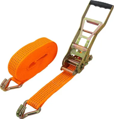 Produktbild von UNITRAILER Spanngurt mit Ratsche ERGO 10m 50mm 5t Zurrgurt zweiteilig Orange Profi Ladungssicherung STF 500 daN
