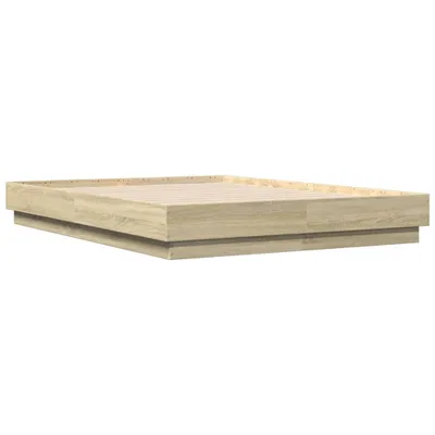 Immagine prodotto di vidaXL Struttura letto rovere Sonoma 140x190 cm materiale a base di legno