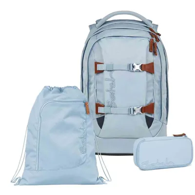 Produktbild von Satch Pack Nordic Ice Blue Skandi Schulrucksack Set 3tlg.