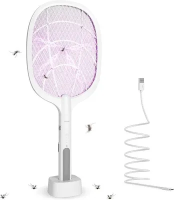 Produktbild von Elektrische Fliegenvernichter – Mückenfänger – Insektentöter – Insektenfänger – Mit UV-Licht – 20 x 25 x 20 cm – Schwarz