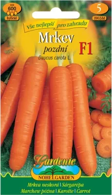 Obrázek produktu pro Nohel Garden Mrkev pozdní F1 - hybrid
